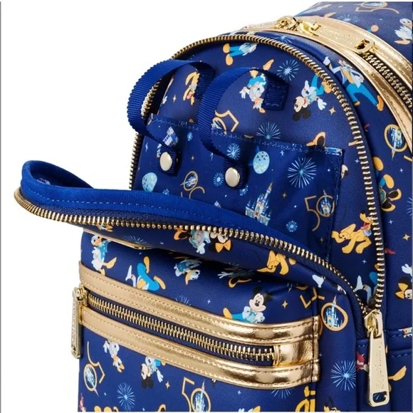 NWT Walt Disney World 50th Loungefly Mini Backpack - Picture 3 of 5